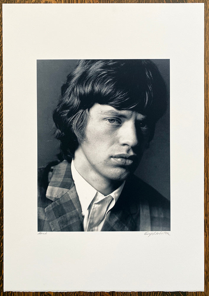 Mick Jagger of The Rolling Stones - Signed Print