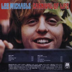 Lee Michaels - Carnival of Life - Back Cover