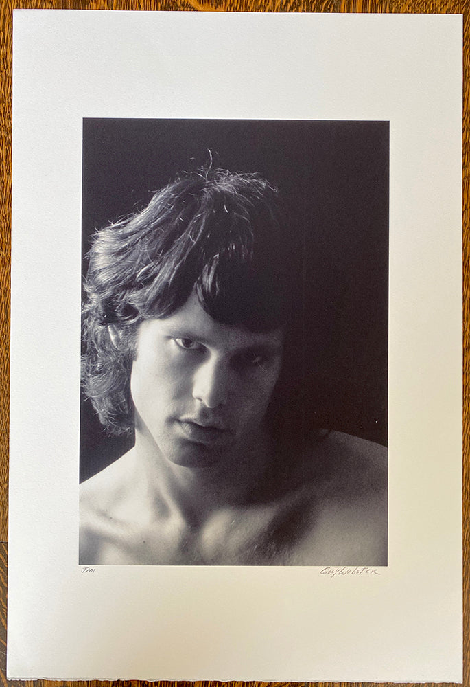 Jim Morrison of The Doors 02 - Signed Print